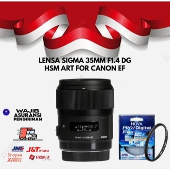 LENSA SIGMA 35MM F1.4 DG HSM ART FOR CANON EF / LENSA SIGMA 35MM F1.4 DG HSM ART