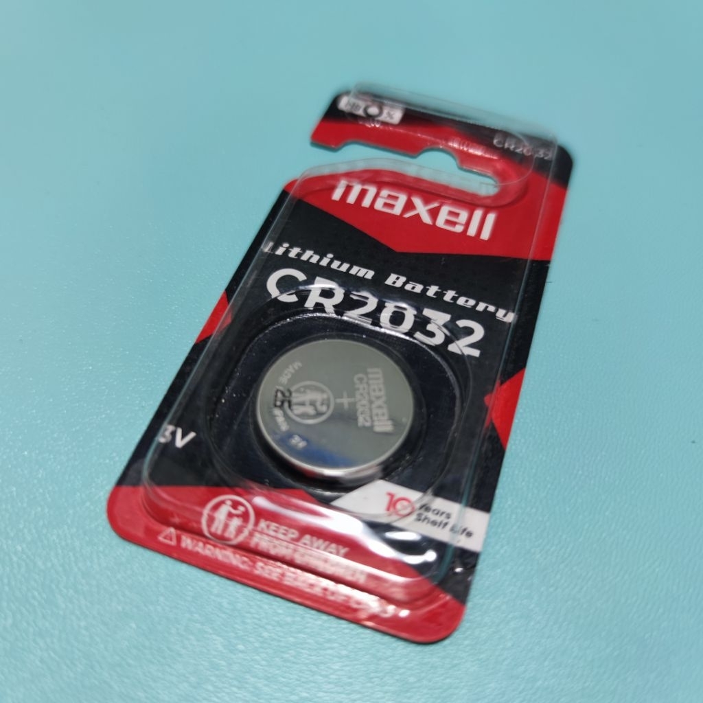 Baterai Original Maxell CR2032 Lithium Made in japan
