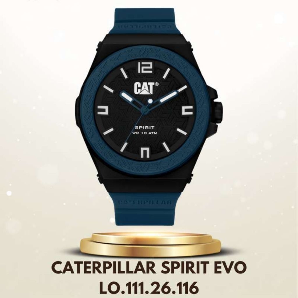 CAT CATERPILLAR LO.111.26.116 JAM TANGAN PRIA ORIGINAL