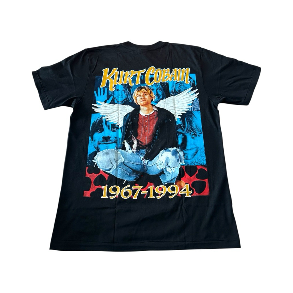 Kaos Vintage Nirvana Kurt Cobain