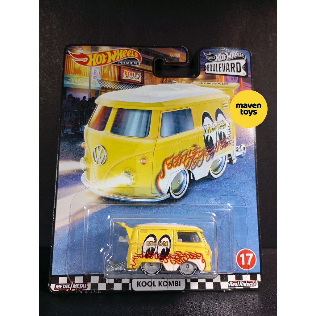 Hot Wheels Premium / Hotwheels Premium - KOOL KOMBI KUNING MOONEYES - KUNING