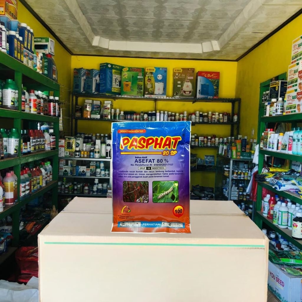 Insektisida Pasphat 100 gram - Insektisida Asefat 80%