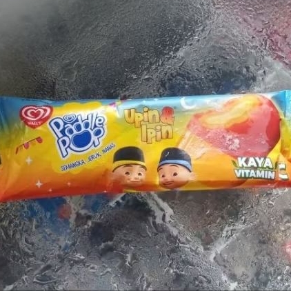 Es Krim Ice Cream Walls Paddle Pop Upin Ipin