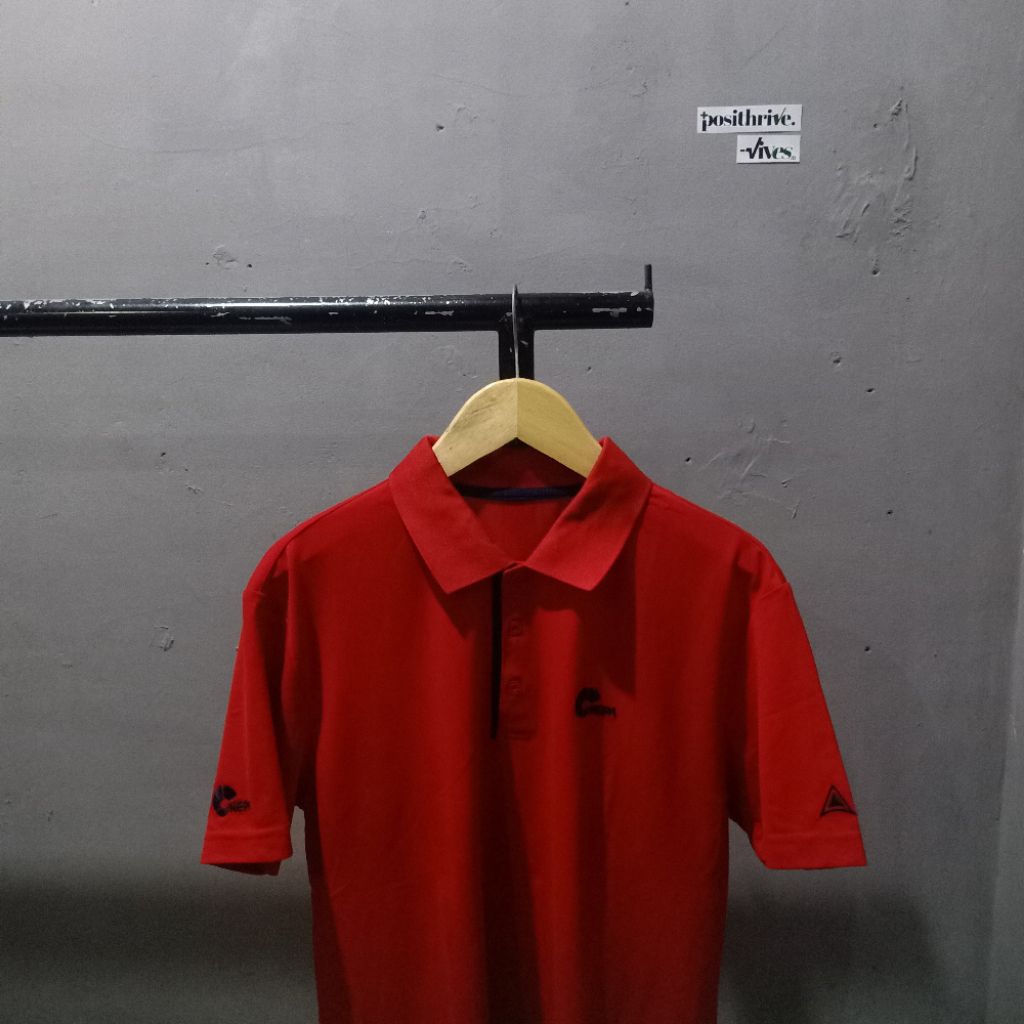 [BRAND] Nepa outdoor poloshirt - Merah
