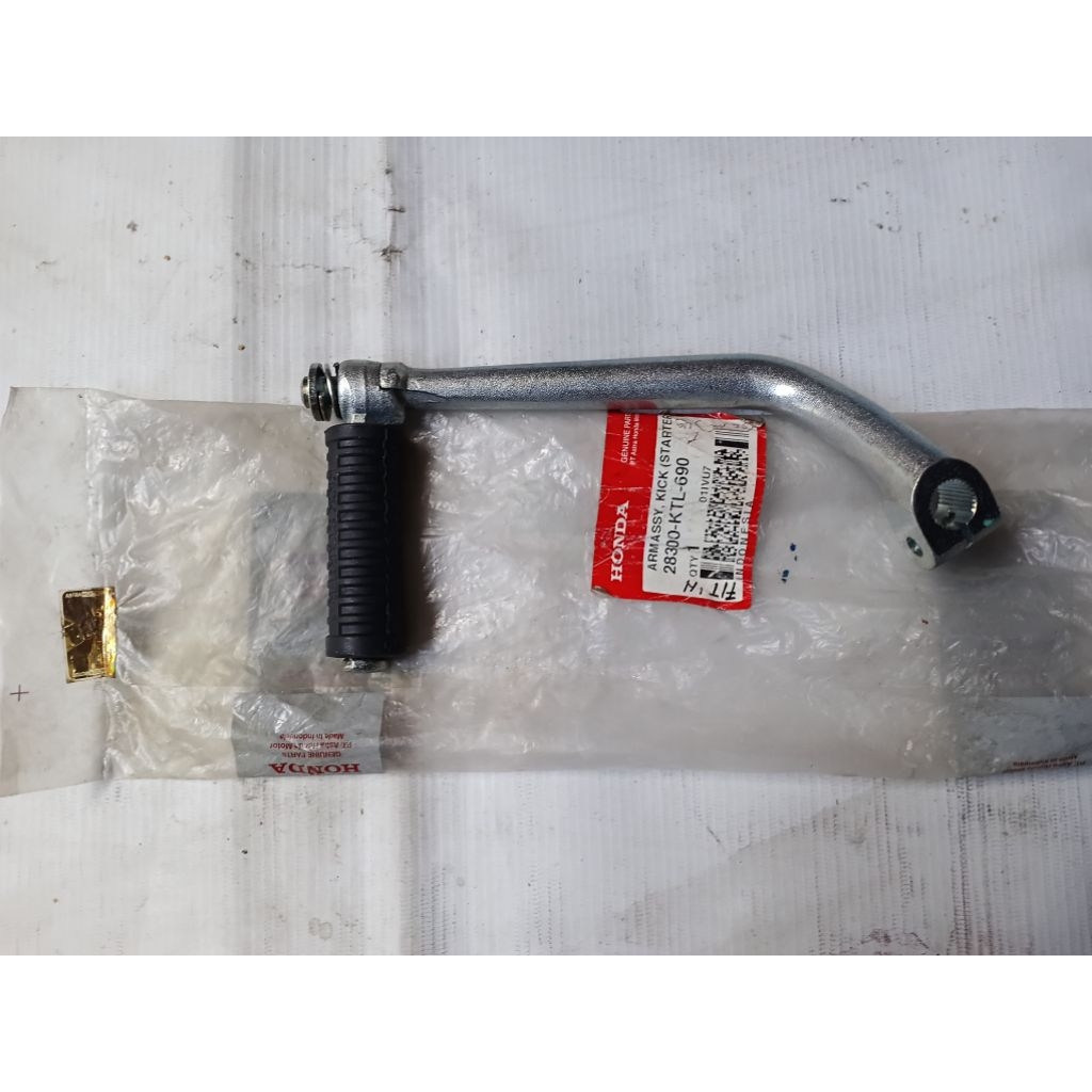 kick pedal stater Honda SUPRA X SUPRA FIT Original baru AHM 28300-KTL-690