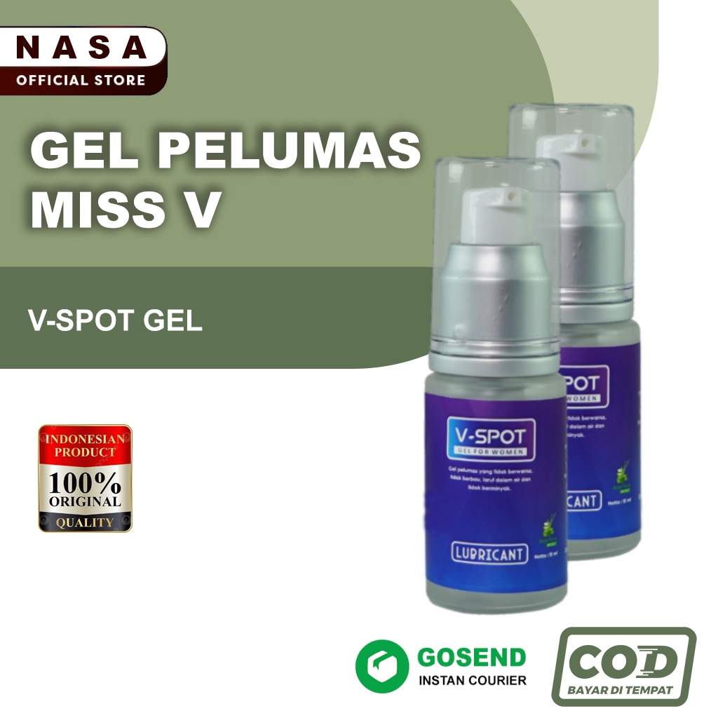 V Spot NASA Orgasme Gel Wanita Aman 15ml