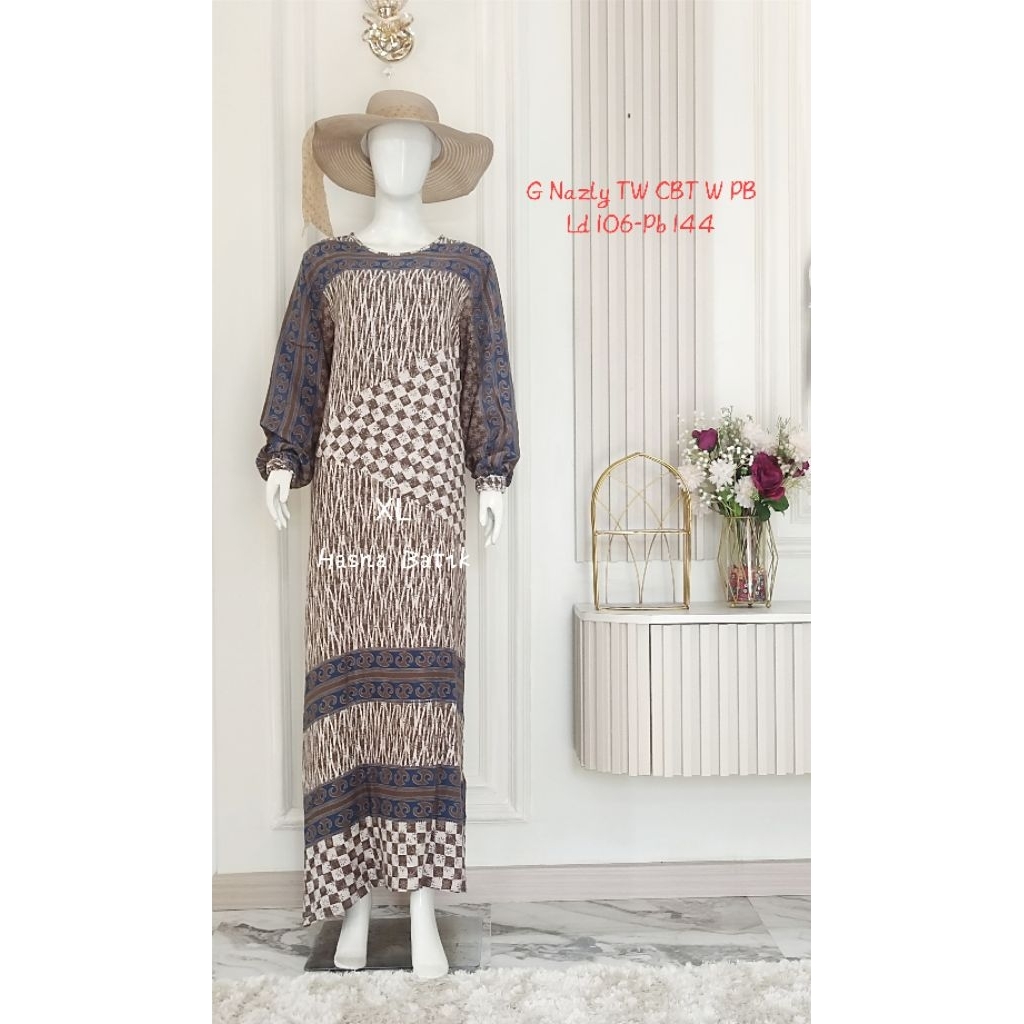 Gamis Luza (G. Nazly TW CBT W PB) Batik Pekalongan