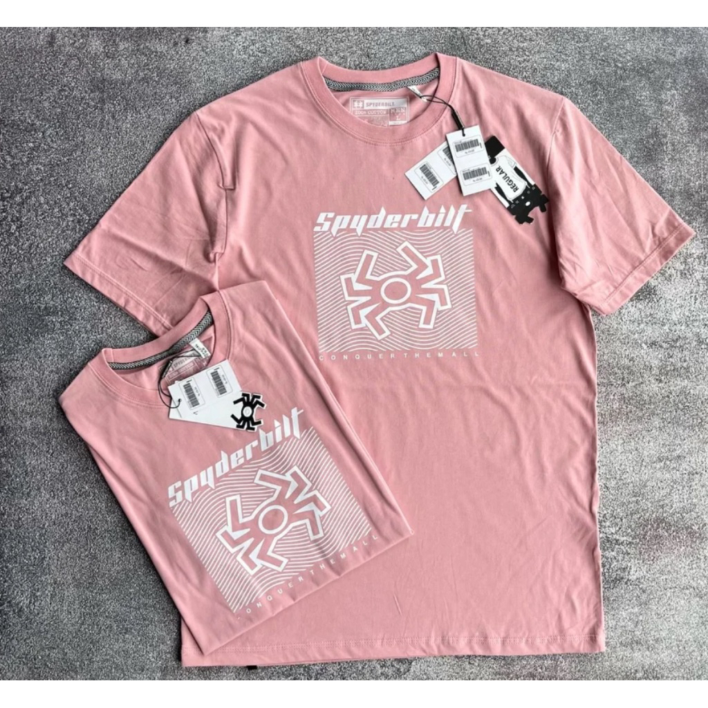 (FREE PAPPER BAG) TSHIRT SPYDERBILT COTTON 20s PREMIUM KAOS SPYDERBILT MIROR