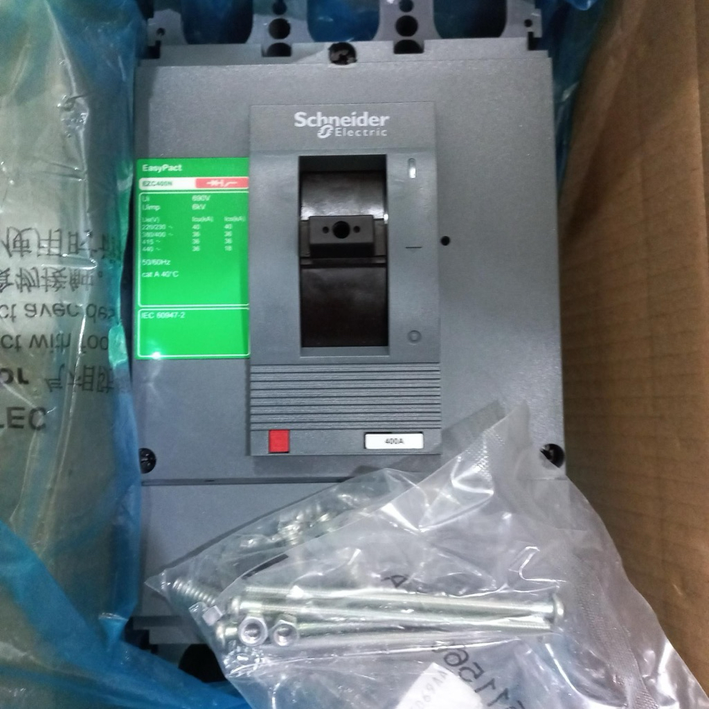 Mccb EZC400N3400N Schneider 3phase 400A