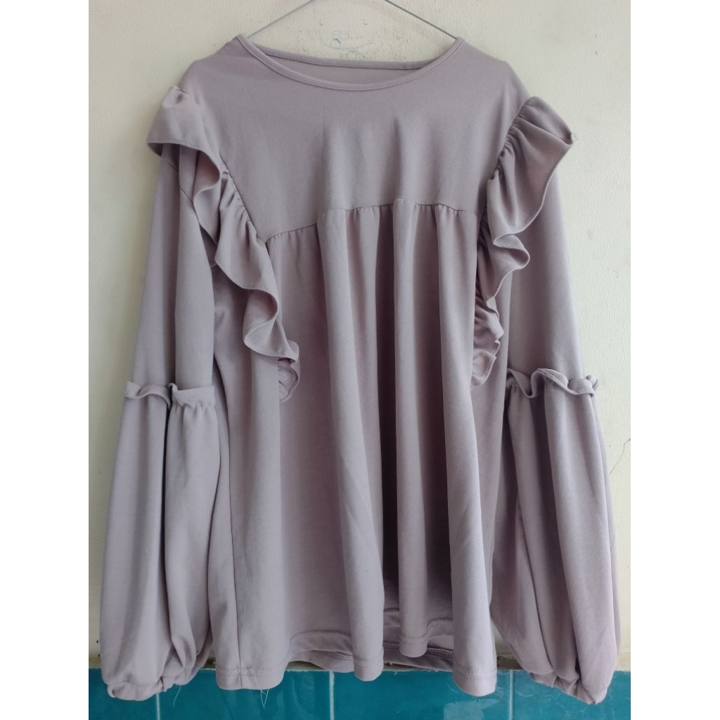 PRELOVED BLOUSE RUFFLE