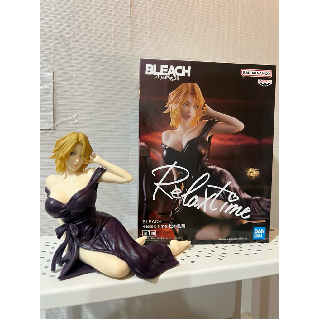 Rangiku Matsumoto Bleach Action Figure Bandai Relax Time