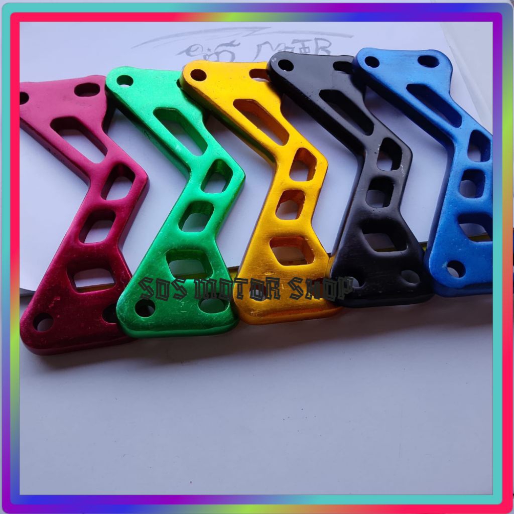 Breket Knalpot Mio Karbu Model Standart / Pangkon Knalpot Mio Karbu