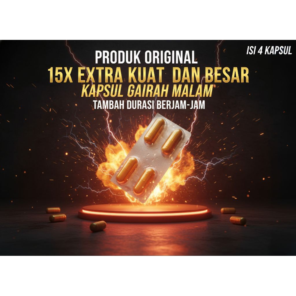 Herbal GM gairah malam 100% original