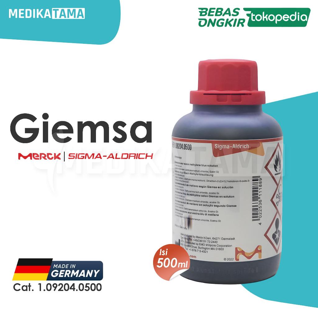 Larutan Giemsa Stain Cat. 1.09204.0500 500ml Merck Sigma Aldrich