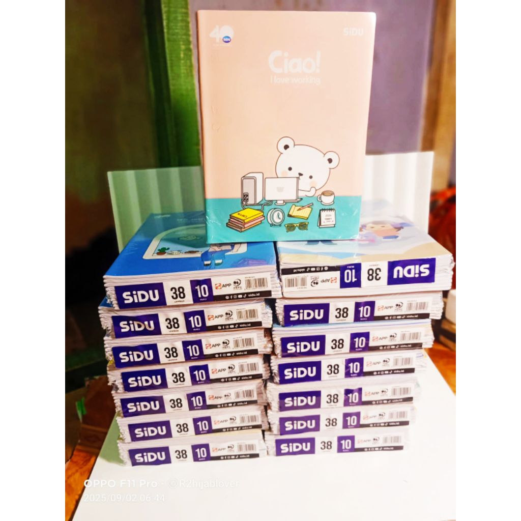 BUKU TULIS SIDU 38 LEMBAR /SIDU 38 LEMBAR/BUKU TULIS MURAH