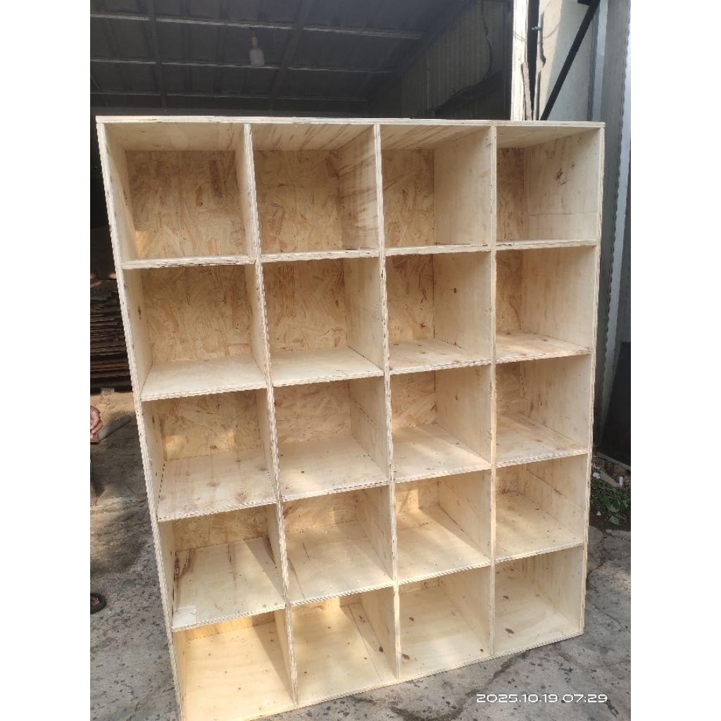 Rak warung rak sembako rak serbaguna dari multiplek triplek