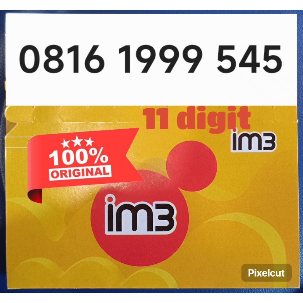 Nomor Cantik 11 digit seri tahun 1999 IM3 indosat - Nomor Baru