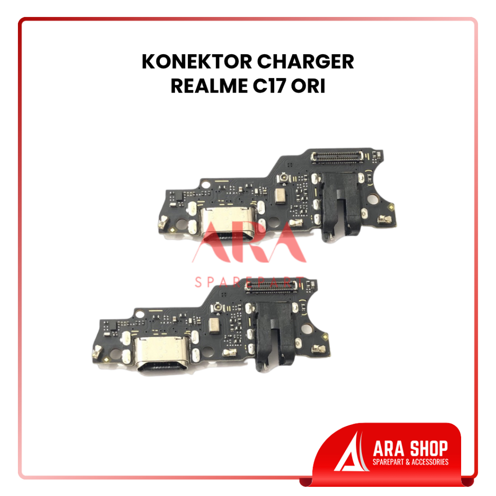 KONEKTOR CHARGER REALME C17 PAPAN CAS PCB BOARD REALME C17 ORIGINAL 100%