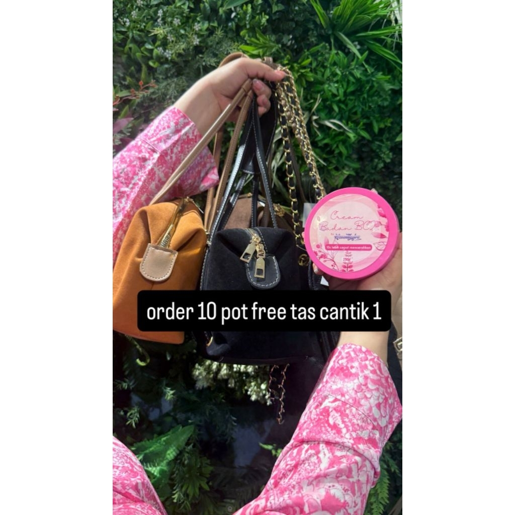 pkt usaha 10 pot Hb BCI BPOM (Free tas cantik) free 10 bibit pemutih