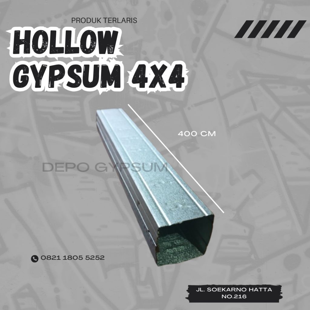Hollow Gypsum/Galvalume 4x4/Hollow Plafond/4x4