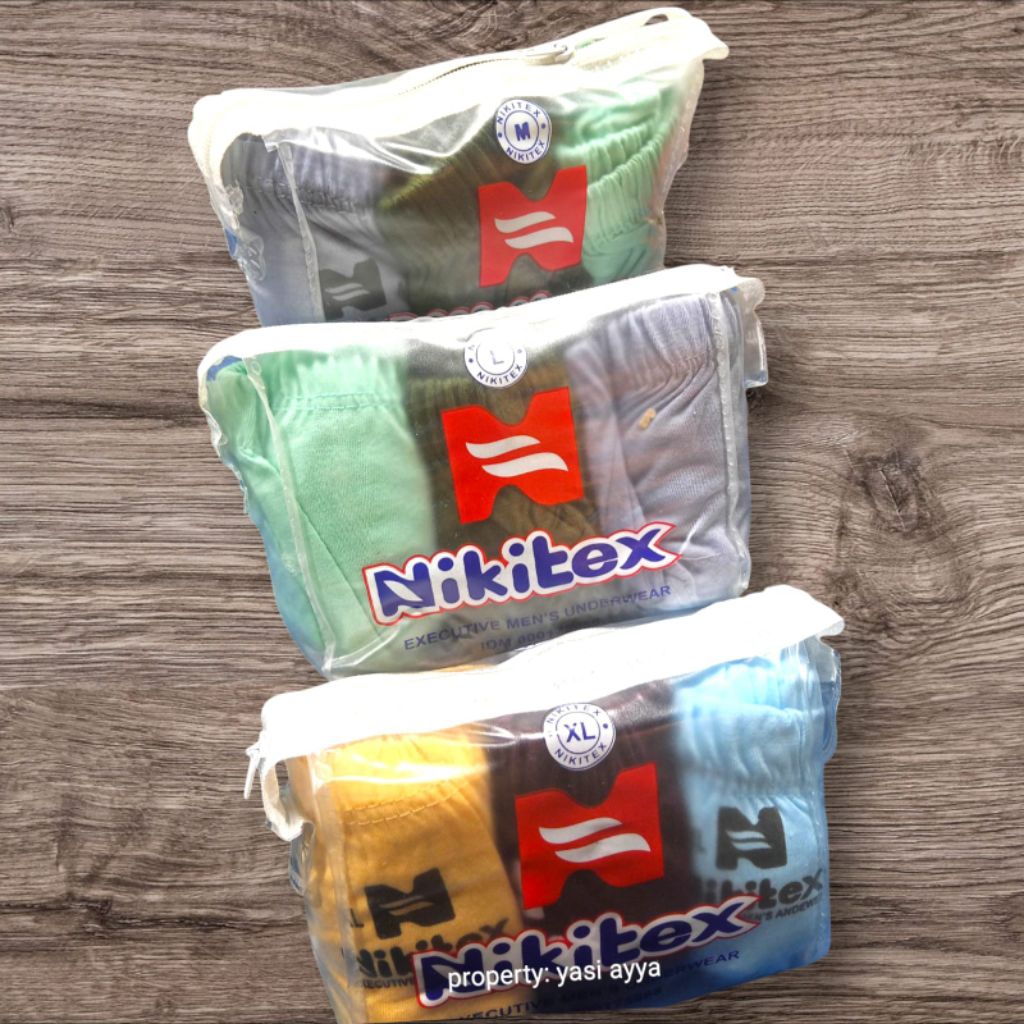 celana dalam pria nikitex