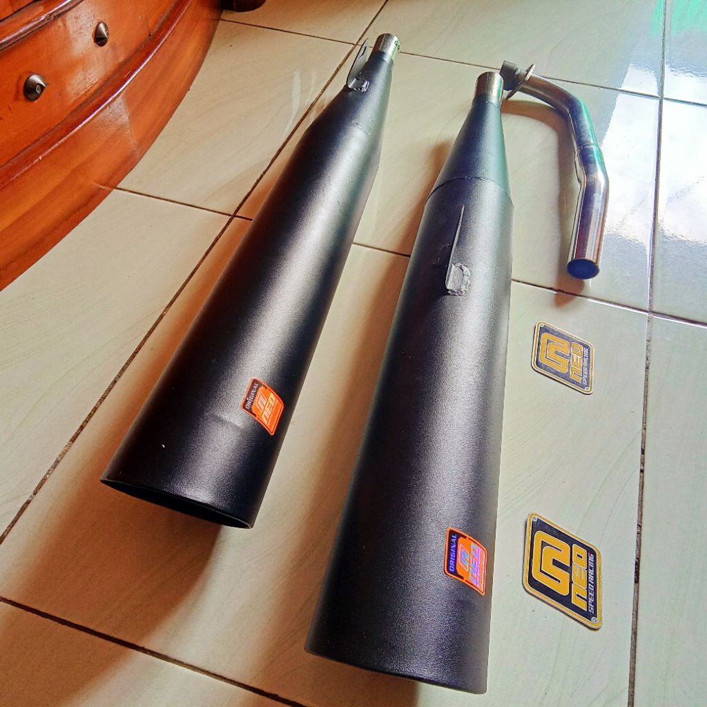 Knalpot Tsukigi Standar Racing Supra x Supra fit lama Supra fit new Karisma x 125 Astrea Grand Supra