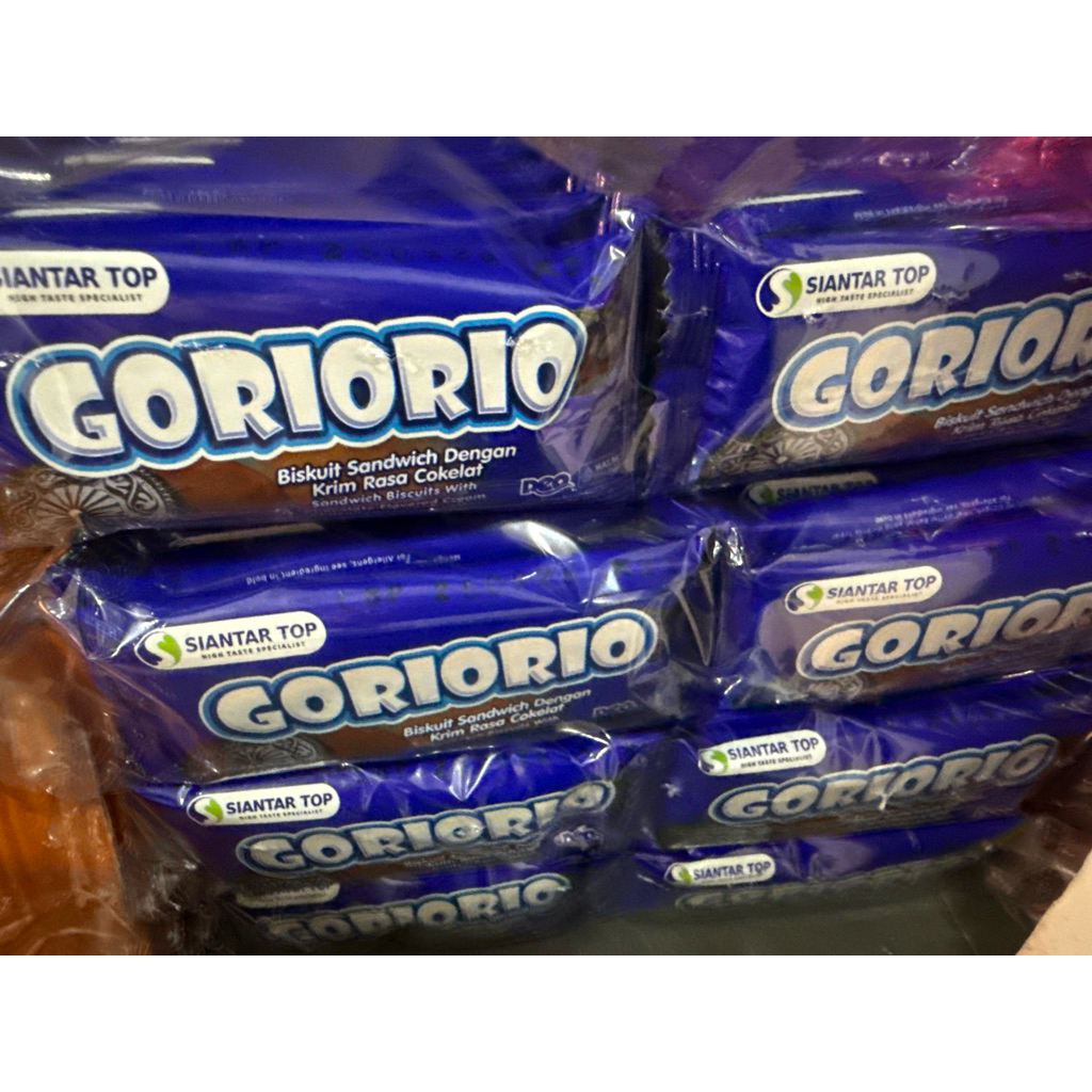 Biskuit Goriorio Cokelat
