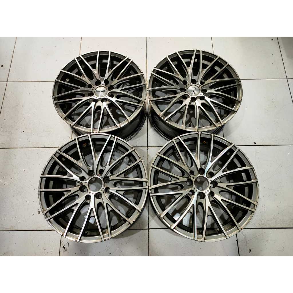Velg Mobil Seken OZ RACING Ring 16 Baut 4x100 4x114 Cocok MOBILIO SWIFT AVANZA XENIA DLL