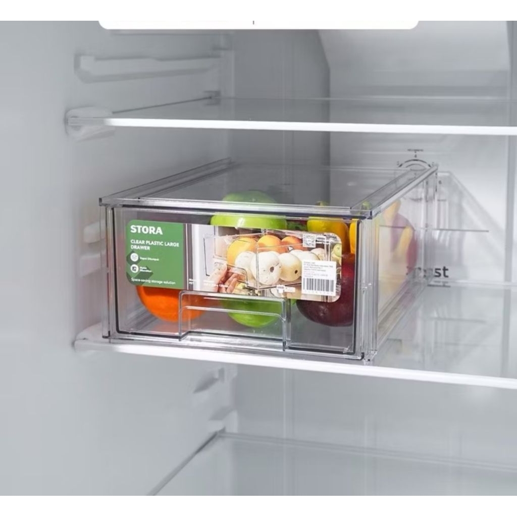 STORA RAK KABINET PENYIMPANAN SERBAGUNA. LACI PENYIMPANAN BUAH DI KULKAS. WADAH PENYIMPANAN BUAH DI 