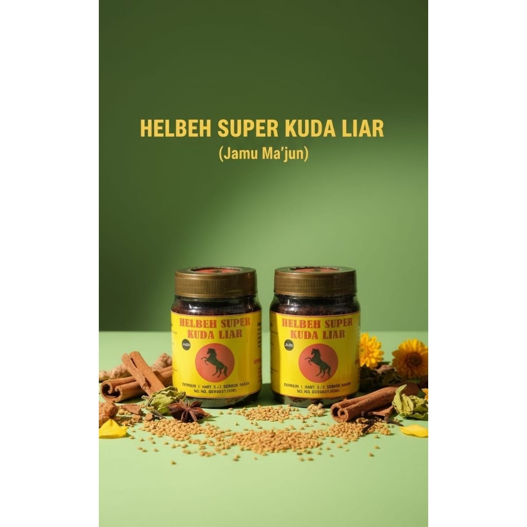 HELBEH SUPER KUDA LIAR ( JAMU MAN'JUN )