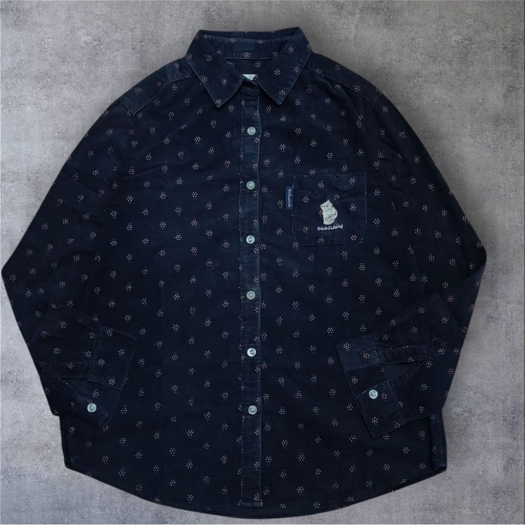 kemeja Corduroy vintage second brand original