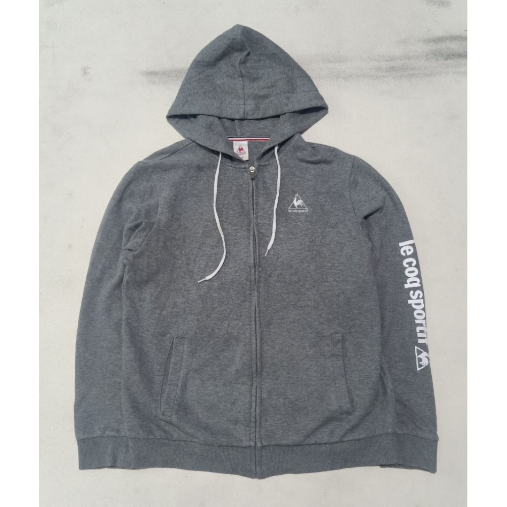 Zipper Hoodie LE COQ SPORTIF Spellout Original