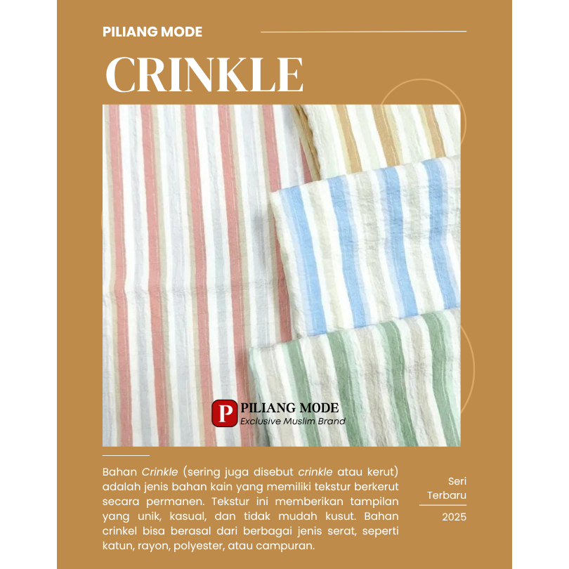 bahan katun jepang TOKAI SENKO meteran bahan crinkle crack salur / bahan katun jepang ori 100% / kai