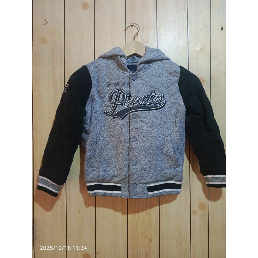 varsity MLB n kids jacket