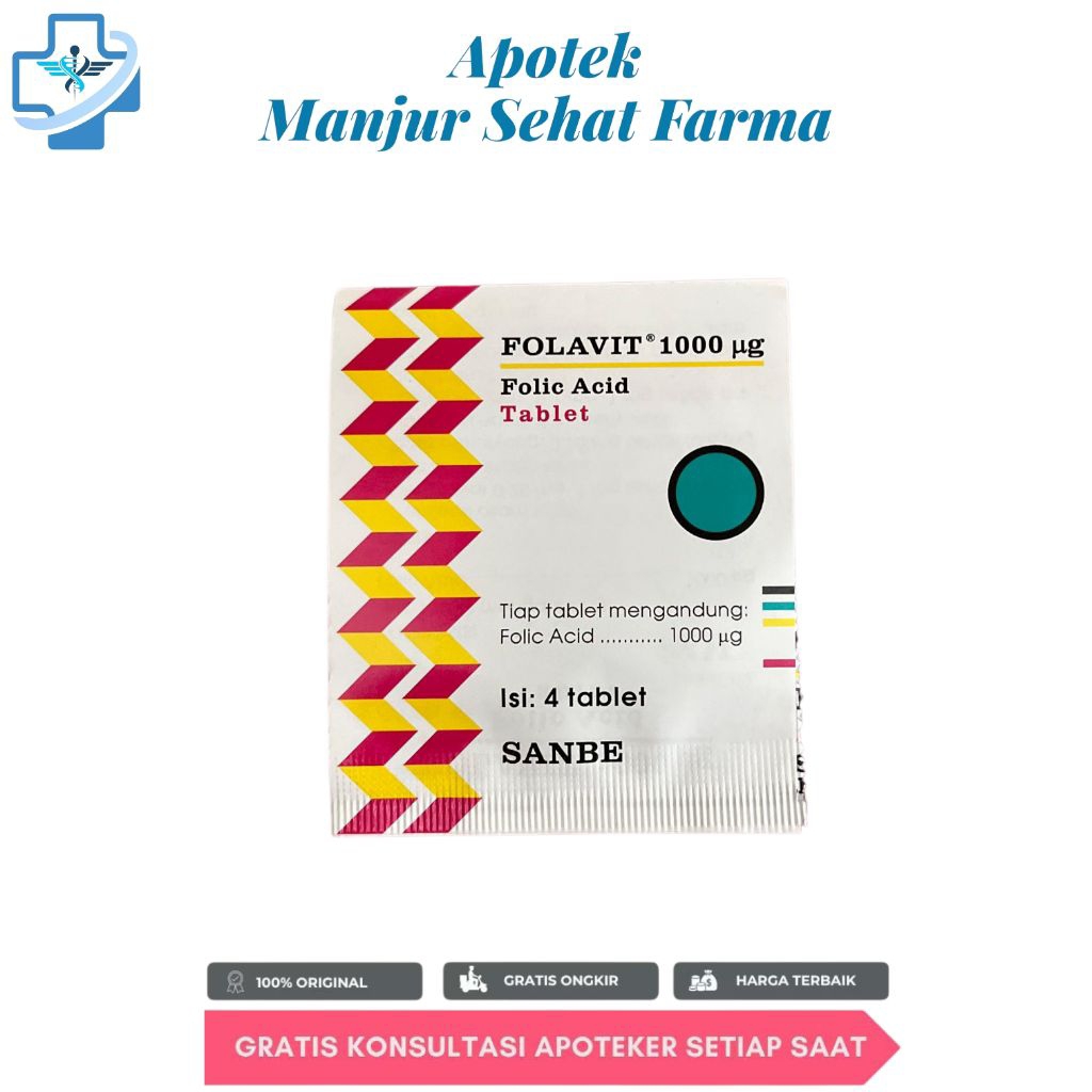 Folavit 1000mg perstrip
