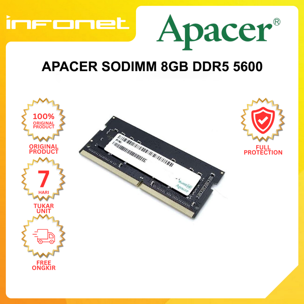 APACER SODIMM DDR4 16GB 3200