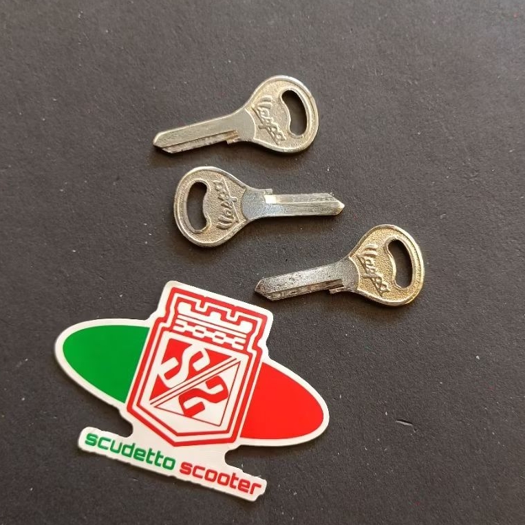 anak kunci vespa latin krum blank 50-60s satuan