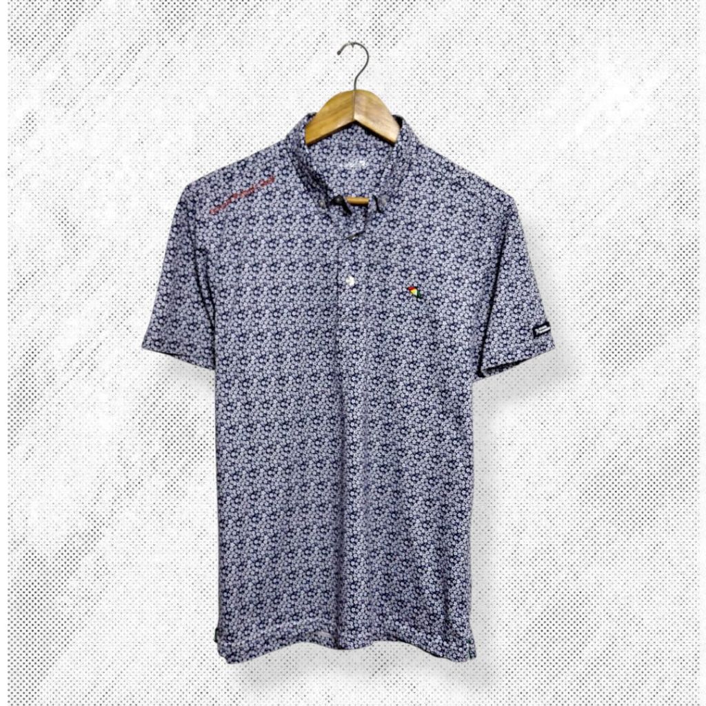 Arnold palmer kaos kerah olahraga pria, baju atasan olahraga pria