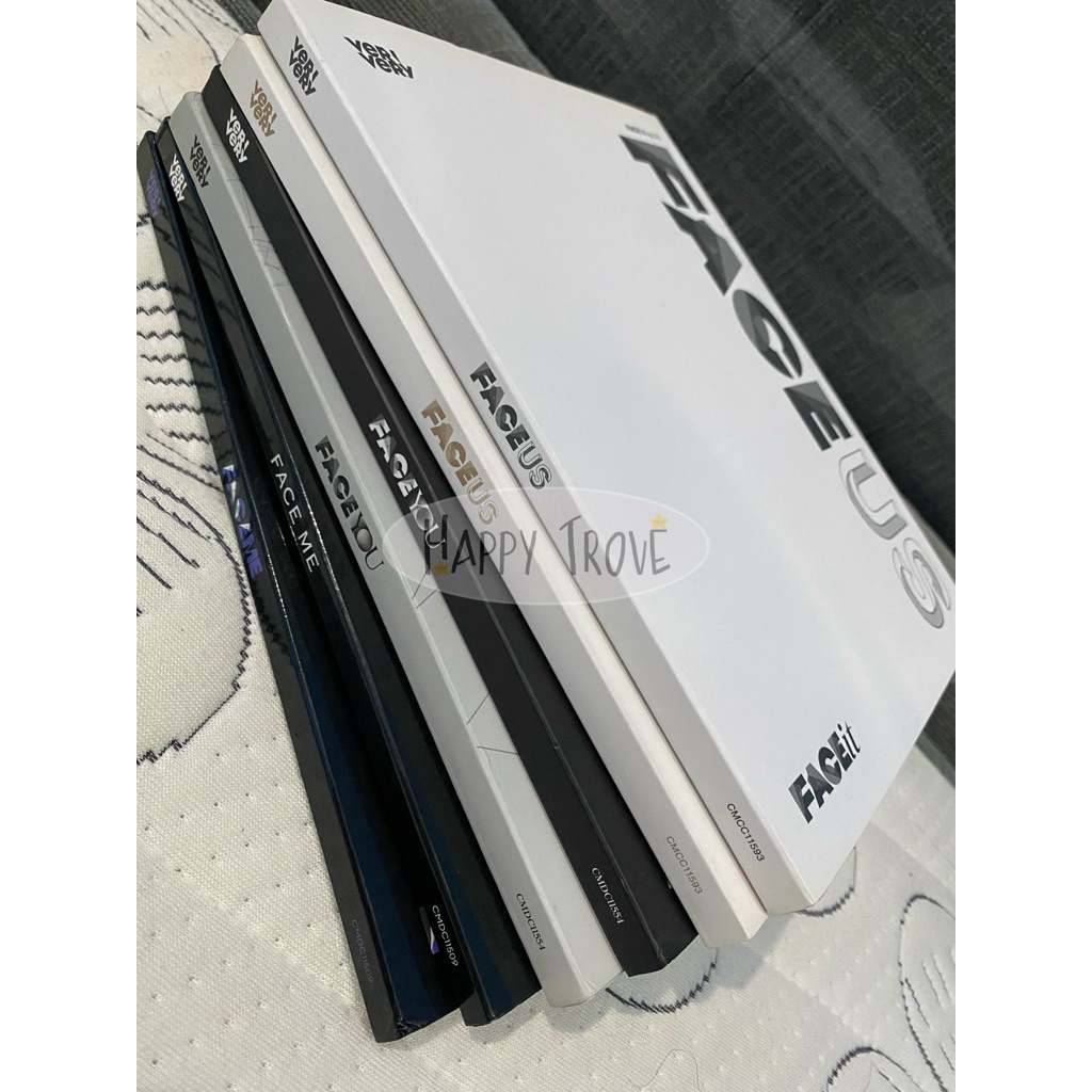 [PRE LOVED] VERIVERY OFFICIAL & DIY ALBUM ONLY (FACE ME - FACE YOU - FACE US)