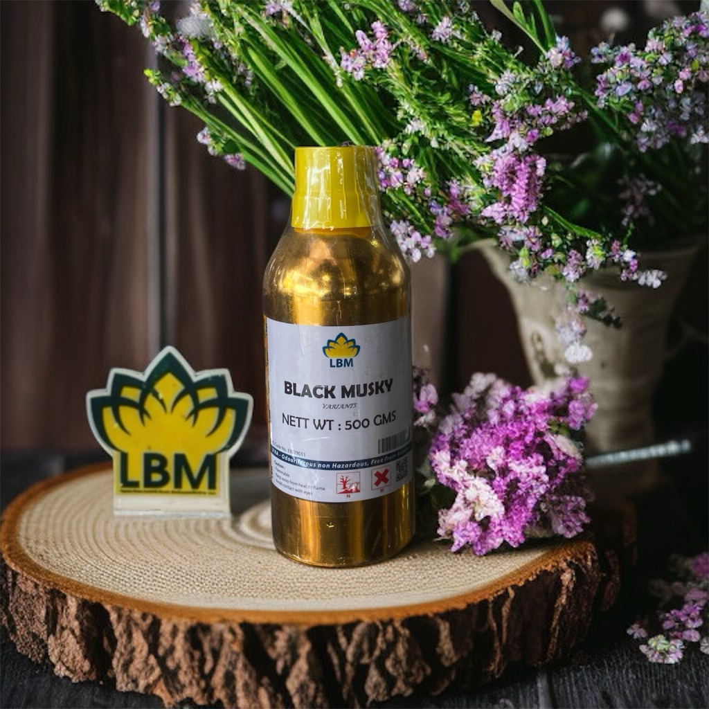 Bibit parfum LBM FRAGRANCE Black Musk kemasan segel 500gr