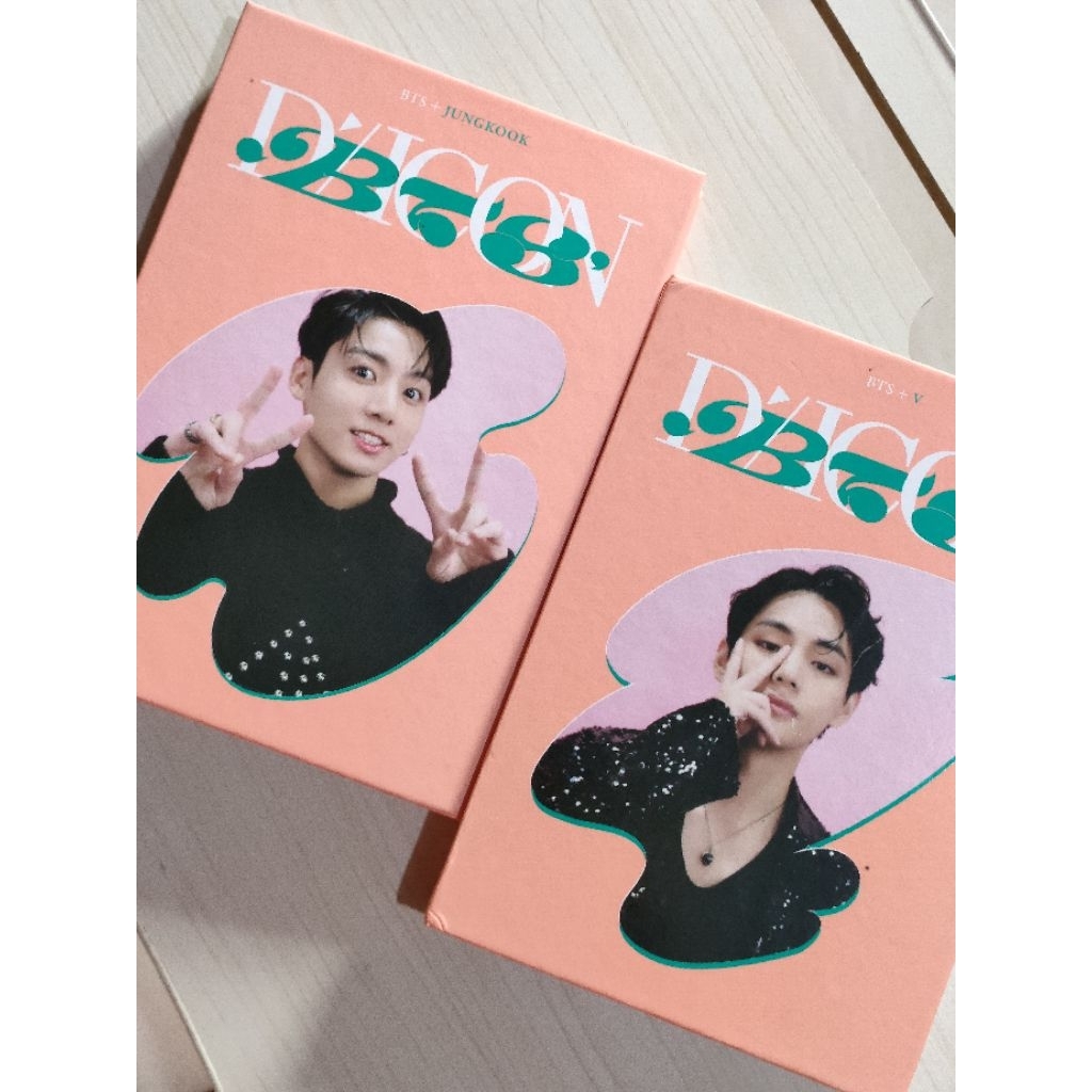 BTS Binder Dicon 102 Mini Edition Jungkook JK V Taehyung
