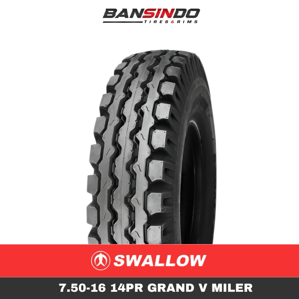 Ban Truk BENANG  750-16 SWALLOW GRAND V MILER (BAN LUAR SAJA)
