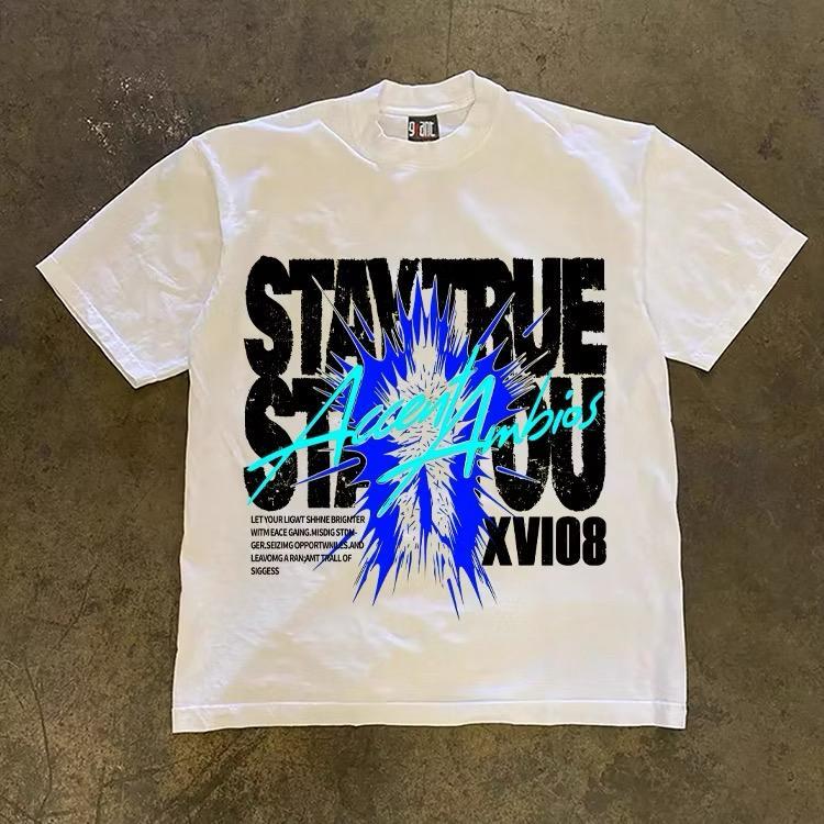 Kaos Unisex Tshirt Steel Blue ||  Tshirt Unisex Steel Blue Kaos Stavtrue Baju Atasan Wanita Terbaru 
