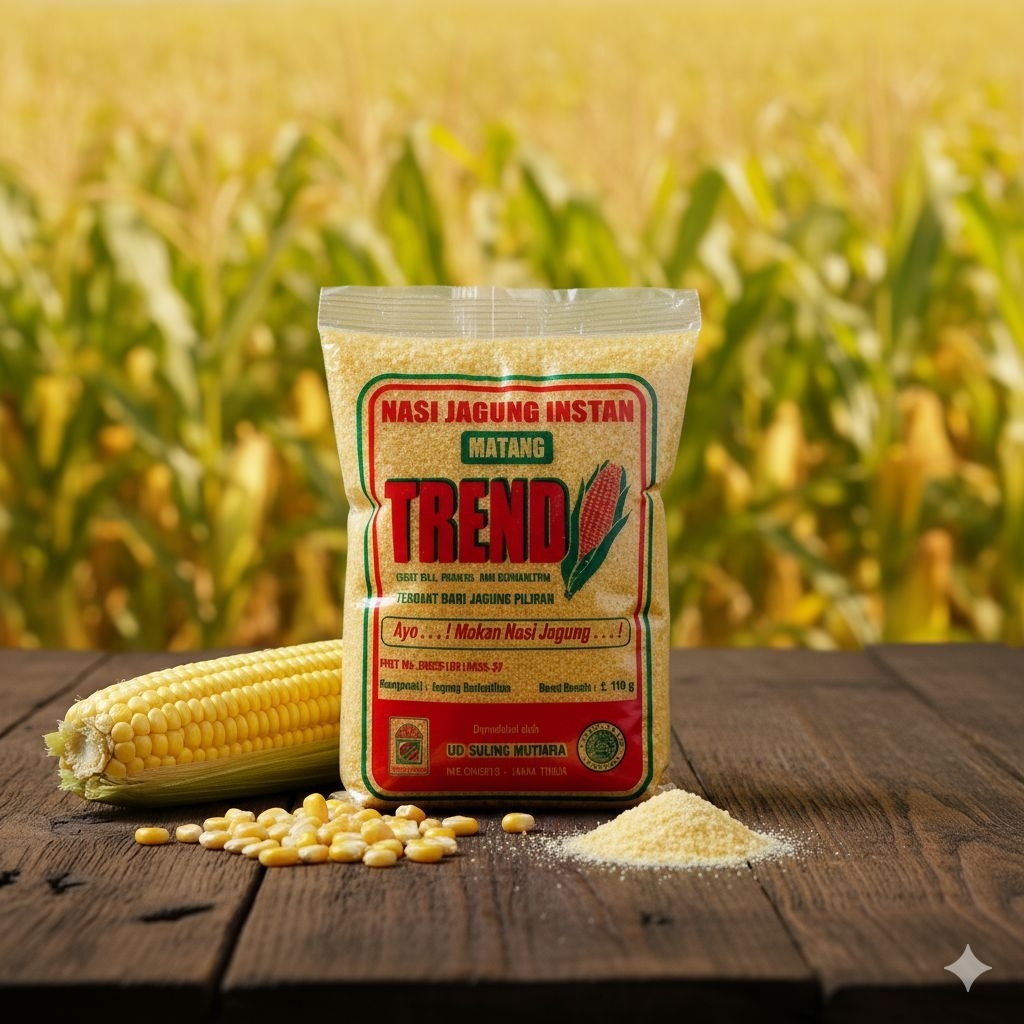 Trend (150G) Nasi jagung instan/nasi ampok 100% ORIGINAL