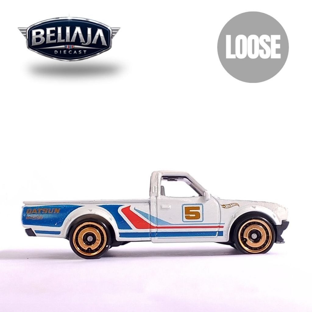 HOT WHEELS DATSUN 620 WHITE LOOSE FROM GP