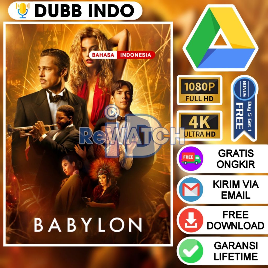 FILM BABYLON (2022) DUBBING BAHASA INDONESIA