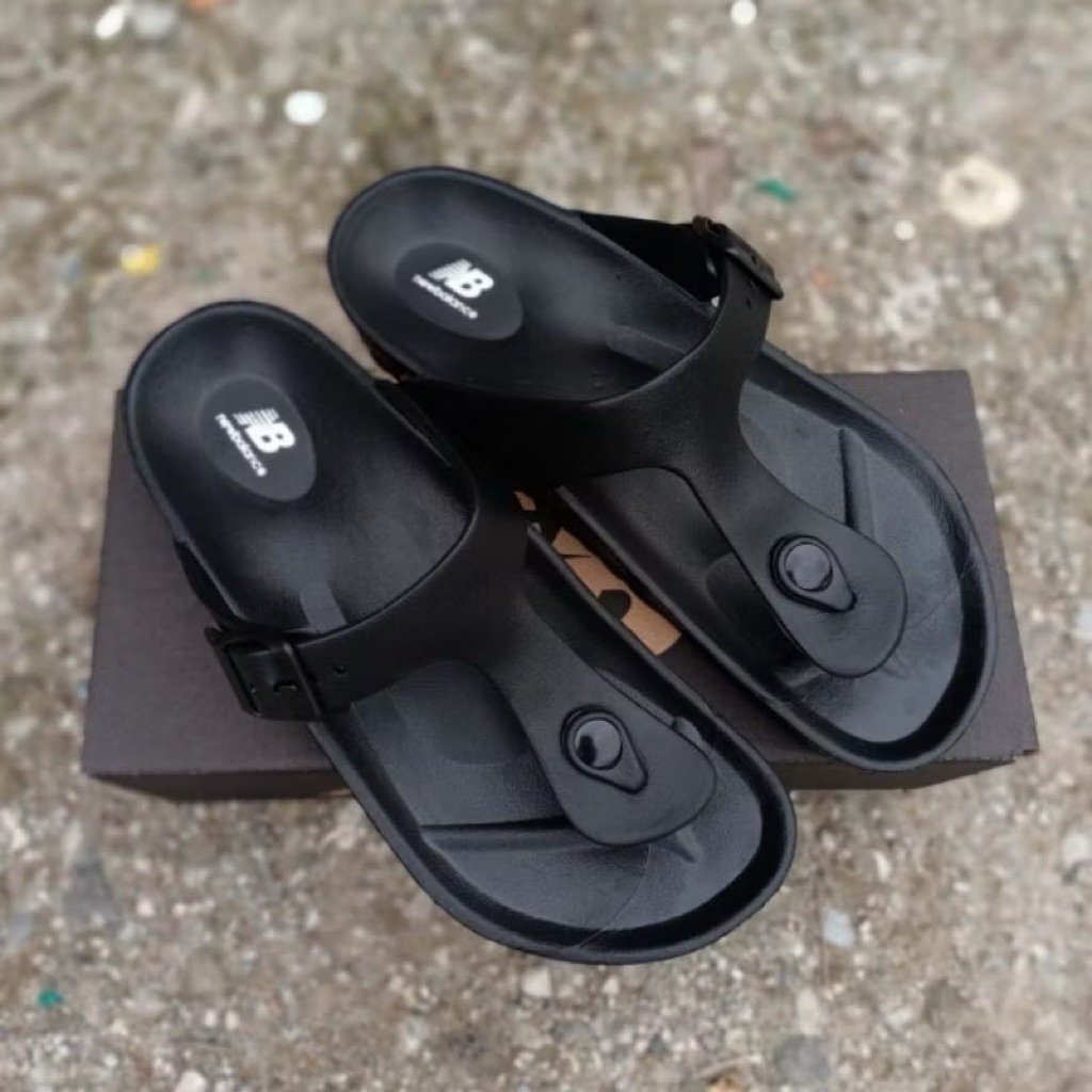 Sandal jepit karet new era pria original