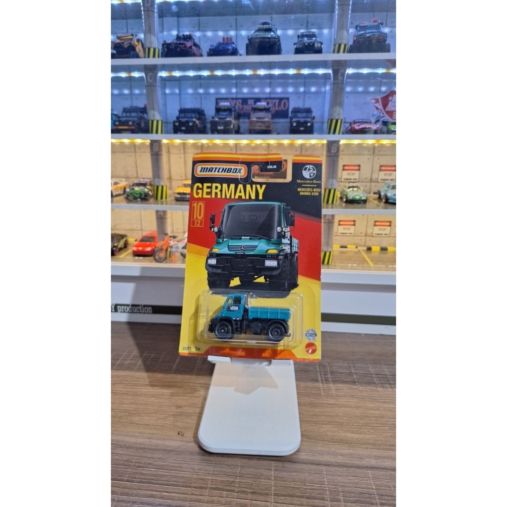 Matchbox Mercedes-Benz Unimog U300 Edisi Germany