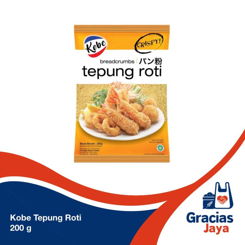 Kobe Tepung tempura tepung roti 200gram premium