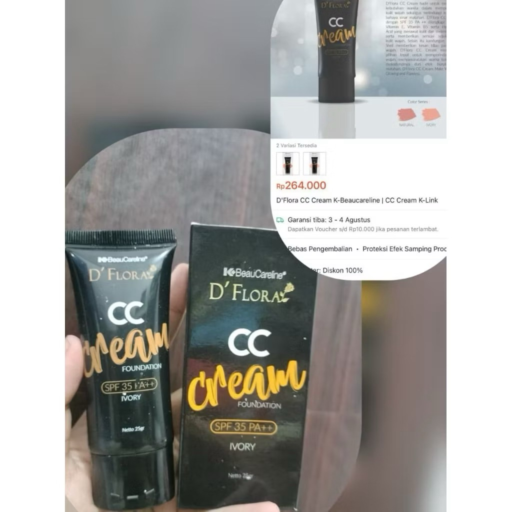 D’floral CC cream